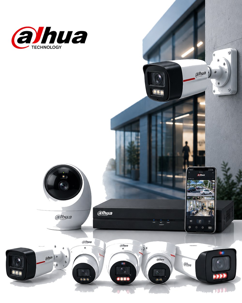 Sistema de videovigilancia IP Dahua